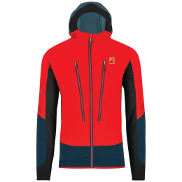 Muška zimska jakna Karpos Alagna Plus Evo Jacket crvena Fiery Red/Midnight