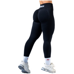 Ženske tajice Nebbia High-waisted push-up leggings Power crna BLACK