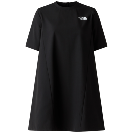 Ženska haljina The North Face Packable Short Sleeve Dress crna TNF BLACK