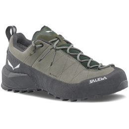 Ženske planinske cipele Salewa Wildfire Leather 2 Gtx W siva Shadow/Black