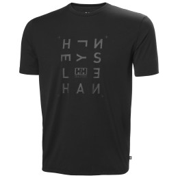 Muška majica Helly Hansen Skog Graphic T-Shirt crna 991 Black