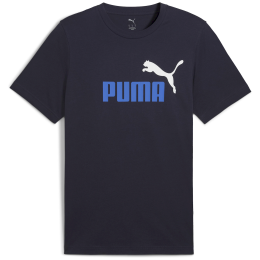Muška majica Puma ESS 2 Color No. 1 Logo Tee plava New Navy