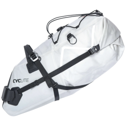 Torbica za sjedalo Cyclite Saddle Bag bijela bílá