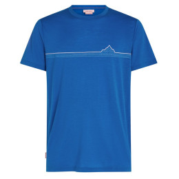 Muška majica Icebreaker Men Merino 150 Tech Lite SS Tee Range Stripes