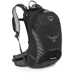 Ruksak Osprey Escapist 18 crna/siva Black