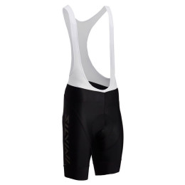 Muški biciklistički šorc Silvini Suelo Bib crna/bijela