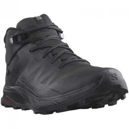 Muška obuća Salomon Outrise Mid Gore-Tex crna Black