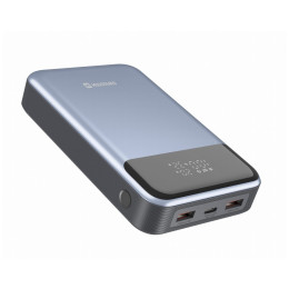 Power bank eksterne baterije Swissten POWER BANK 20000 mAh crna/srebrena