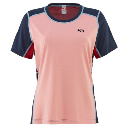 Ženska majica Kari Traa Sanne Hiking Tee ružičasta/plava