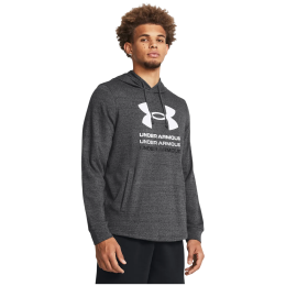 Muška dukserica Under Armour UA Rival Terry Graphic Hood siva Gray