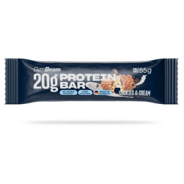 Proteinska pločica GymBeam 20 g Protein bar - cookies & cream