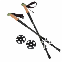 Trekking štapovi Warg Connector Carbon zelena green