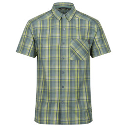 Muška košulja Regatta Mindano VII plava/žuta