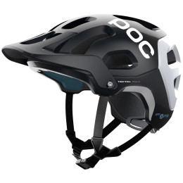 Biciklistička kaciga POC Tectal Race Spin crna/bijela UraniumBlack/HydrogenWhite