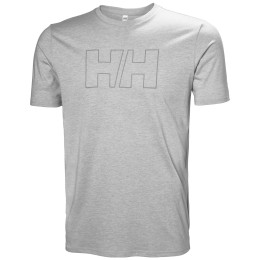 Muška majica Helly Hansen Tech Logo T-Shirt siva Grey Melange