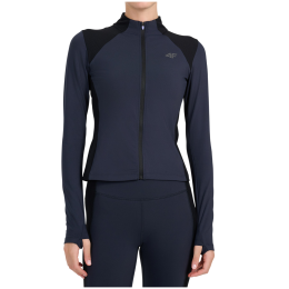 Ženska funkcionalna dukserica 4F Sweatshirt Fnk F0917 crna Deep Black
