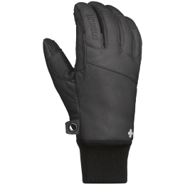 Muške skijaške rukavice SnowLife SGlove Leather crna black