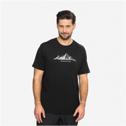 Muške funkcionalne majice Viking Lenta crna black