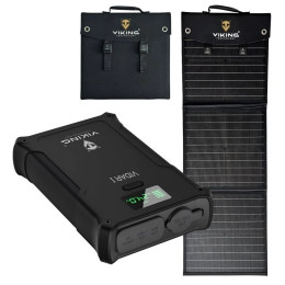 Set Viking Technology Powerbank Viking VIDAR I i solarni panel Viking L60 PD