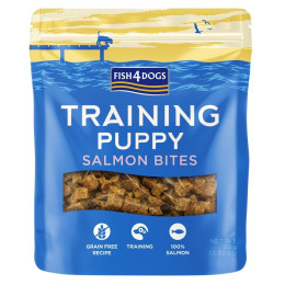 Poslastice za pse Fish4Dogs Training Salmon Bites Puppy 80g