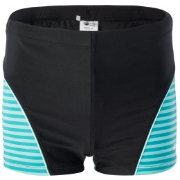 Kupaći kostim Aquawave Idaro Jr crna/plava Black/TurquiseStripe