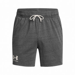 Muške kratke hlače Under Armour Rival Terry 6in Short siva Gray
