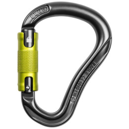 Karabiner Ocún Eagle HMS Twist siva/zelena Anthracite