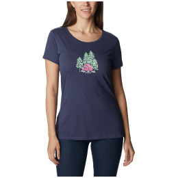 Ženska majica Columbia Daisy Days™ SS Graphic Tee plava Nocturnal Hthr, Best Site Graphic