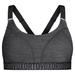 Sportski grudnjak Ortovox 150 Essential Sports Top crna Black Raven Blend