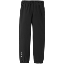 Dječje softshell hlače Reima Helppo crna Black