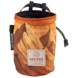 Vrećica za magnezij SIERRA Climbing Element Series smeđa/narančasta