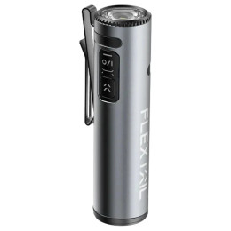 LED svjetla Flextail ZERO Flashlight 1200 + EDC srebrena