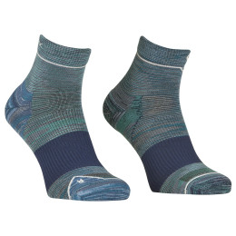 Muške čarape Ortovox Alpine Quarter Socks M plava Deep Ocean