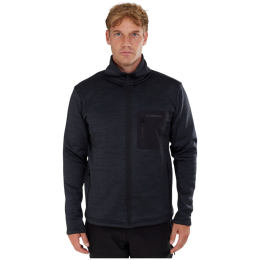 Muške funkcionalne majice dugih rukava Fundango Revolution Fleece Jacket tamno siva antracit