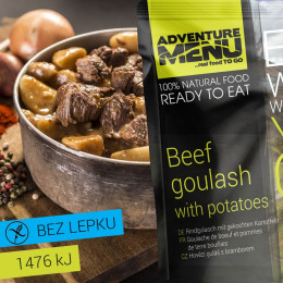 Gotova jela Adventure Menu Goveđi gulaš s krompirom 400 g