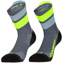 Čarape Dynafit Ultra Mid Sk siva/žuta cinder ULTRA YELLOW/5A30