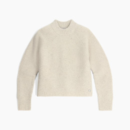 Ženski džemer Royal Robins W Rockcraft Mock Neck bež Soapstone HTR