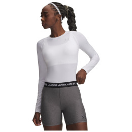 Ženska majica Under Armour UA HG Authentics Comp LS bijela