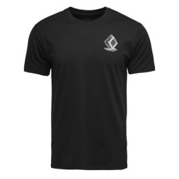 Muška majica Black Diamond M Boulder Ss Tee crna