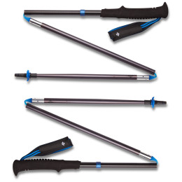 Trekking štapovi Black Diamond Distance Z Poles crna/plava Pewter