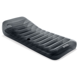 Ležaljka na napuhavanje Intex Cool Grey Mat siva