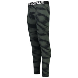 Muške gaće Mons Royale Cascade Merino Flex 200 Legging Rosin Motion crna/siva