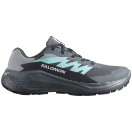 Ženske cipele Salomon Alphaglide Gore-Tex siva/plava Turbulence / Aruba Blue / Dark Navy