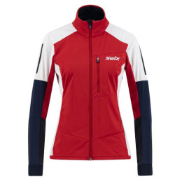 Ženska jakna Swix Dynamic crvena/plava