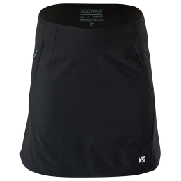 Ženska biciklistička suknja Silvini Invio crna
