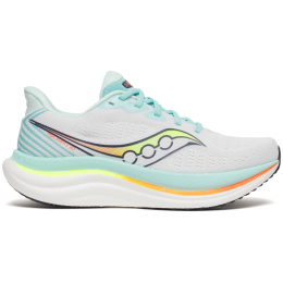 Ženske tenisice za trčanje Saucony Triumph 23 bijela white/aqua