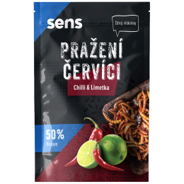 Jestivi crvi Sens Začinjeni crvi - Chilli & Limetka 12 g