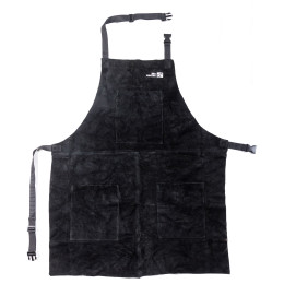 Dodatak za roštiljanje G21 kožna kuhinjska pregača crna