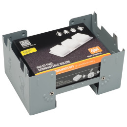 Kuhala na alkohol Esbit Pocket Stove 12 x 14 g srebrena silver