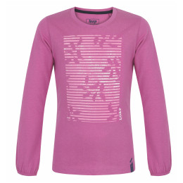 Dječja majica Loap Bilanka Ljubičasta